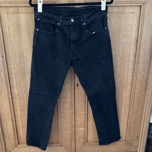 Levi's Men's Classic Black Straight Jeans